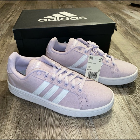 adidas grand court purple
